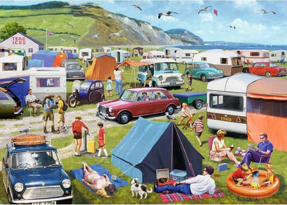 Ravensburger - Leisure Days No 5 Camping Caravanning Puzzle 1000 Pieces