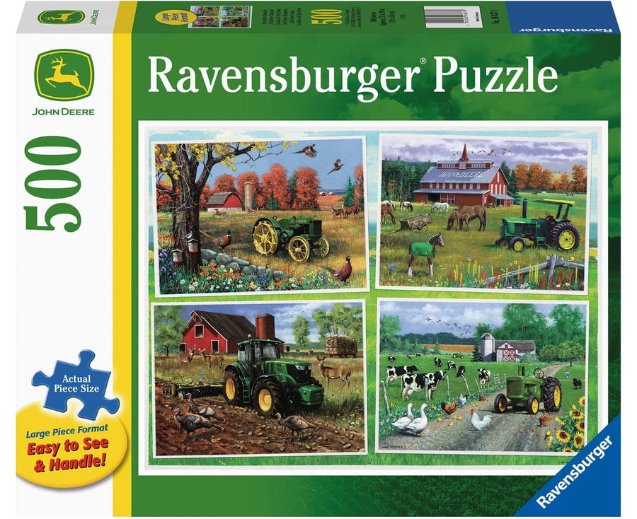 Ravensburger - John Deere Classic 500 Piece Jigsaw - Good Games