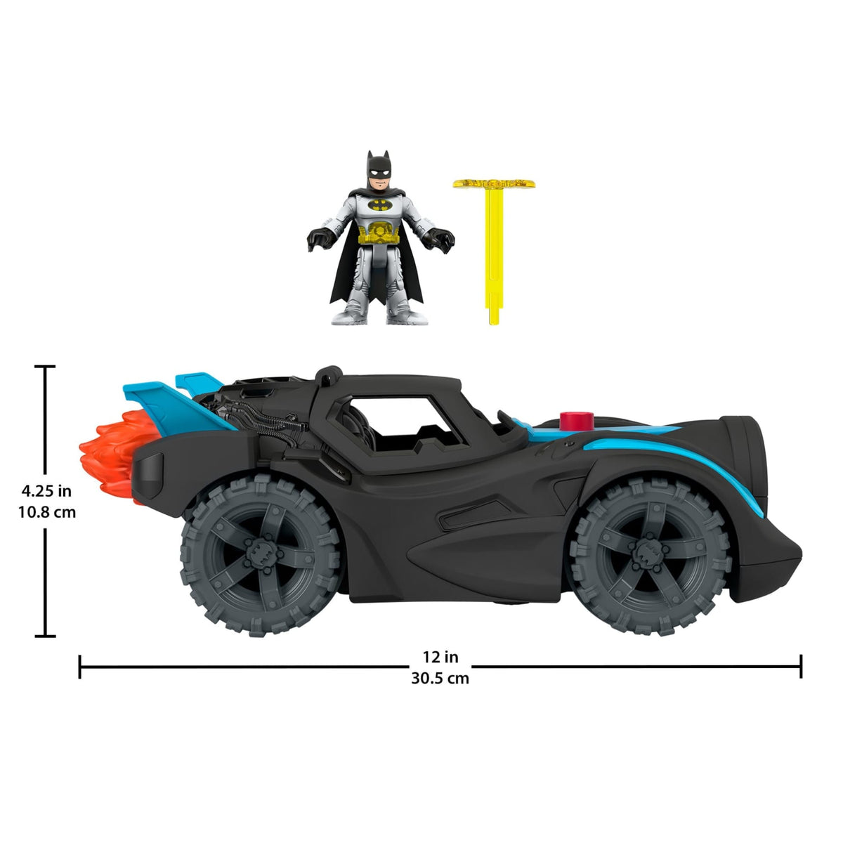 Fisher-Price - Imaginext DC Super Friends Lights &amp; Sounds Batmobile F22 - Good Games