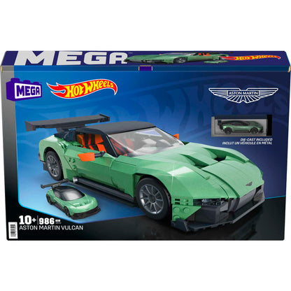 Mega Blocks - Hot Wheels Hot Wheels Collector Aston Martin Vulcan Vehicle Building Kit - Good Games
