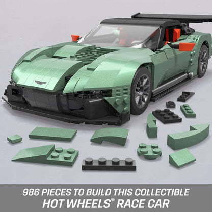 Mega Blocks - Hot Wheels Hot Wheels Collector Aston Martin Vulcan Vehicle Building Kit - Good Games