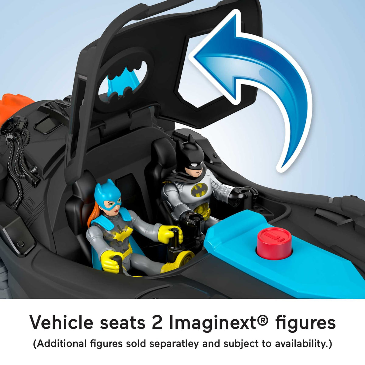 Fisher-Price - Imaginext DC Super Friends Lights &amp; Sounds Batmobile F22 - Good Games