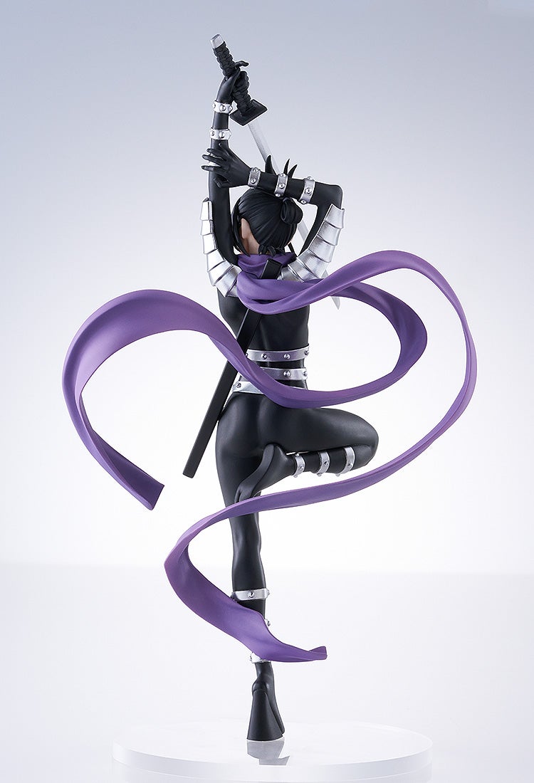 Back view of Pop Up Parade Speed-o-Sound Sonic figure showing scarf and outfit details