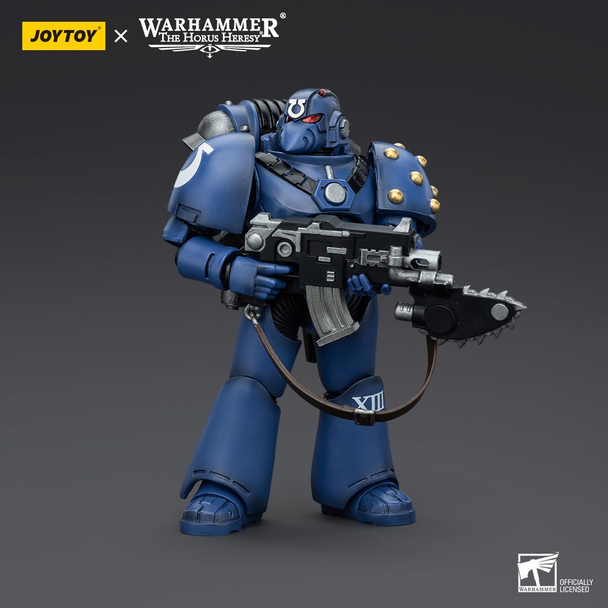 Warhammer Collectibles: 1/18 Scale Ultramarines MK VI Tactical Squad Legionary with Bolter - Good Games