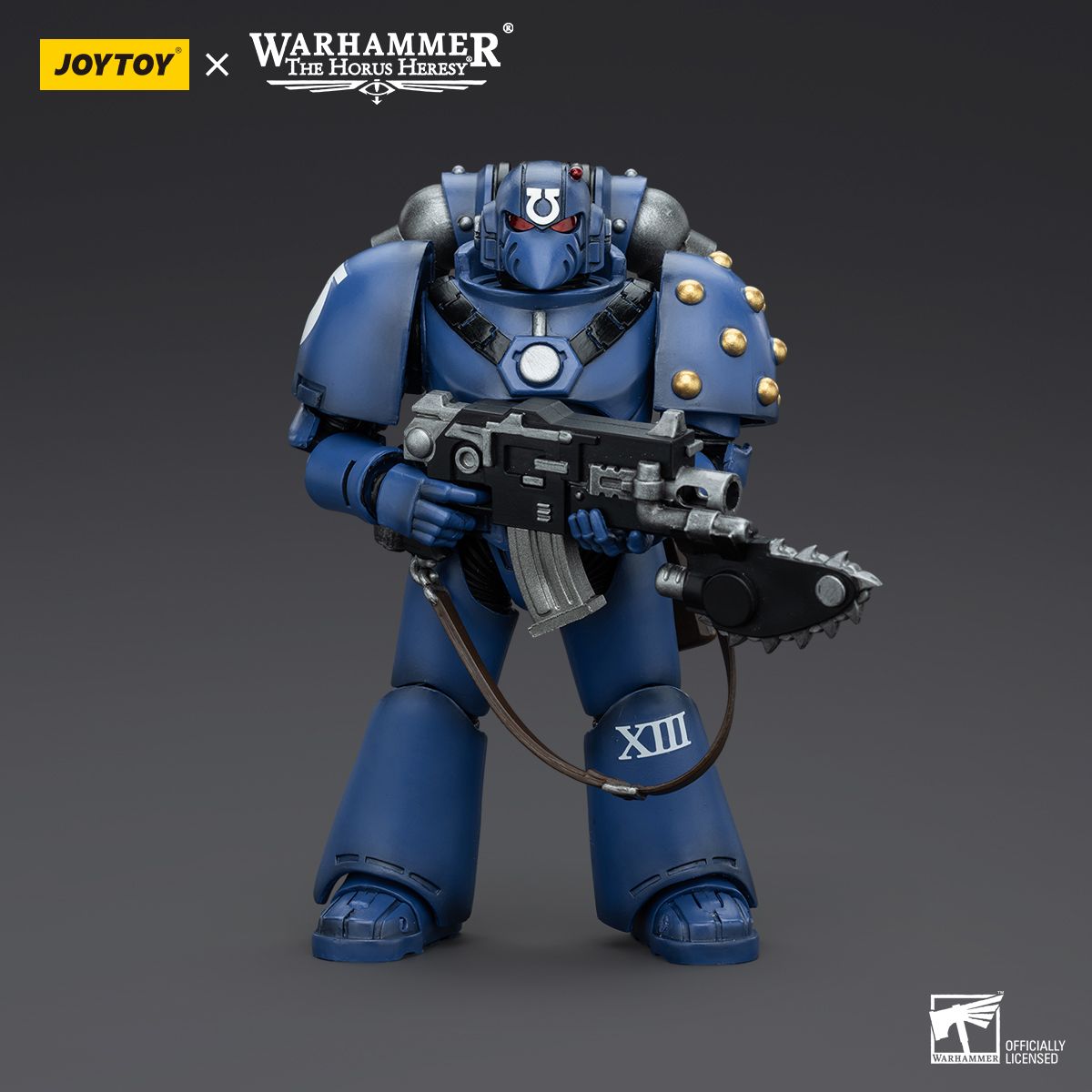 Warhammer Collectibles: 1/18 Scale Ultramarines MK VI Tactical Squad Legionary with Bolter - Good Games