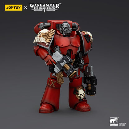Warhammer Collectibles: 1/18 Scale Blood Angels Angels Tears Squad Erelim with Volkite Serpentas (Preorder) - Good Games