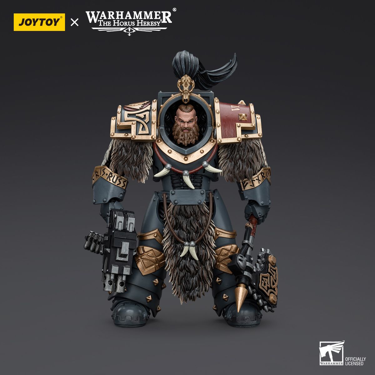 Warhammer Collectibles: 1/18 Scale Space Wolves Varagyr Wolf Guard Squad Varagyr Terminator 4 (Preorder)