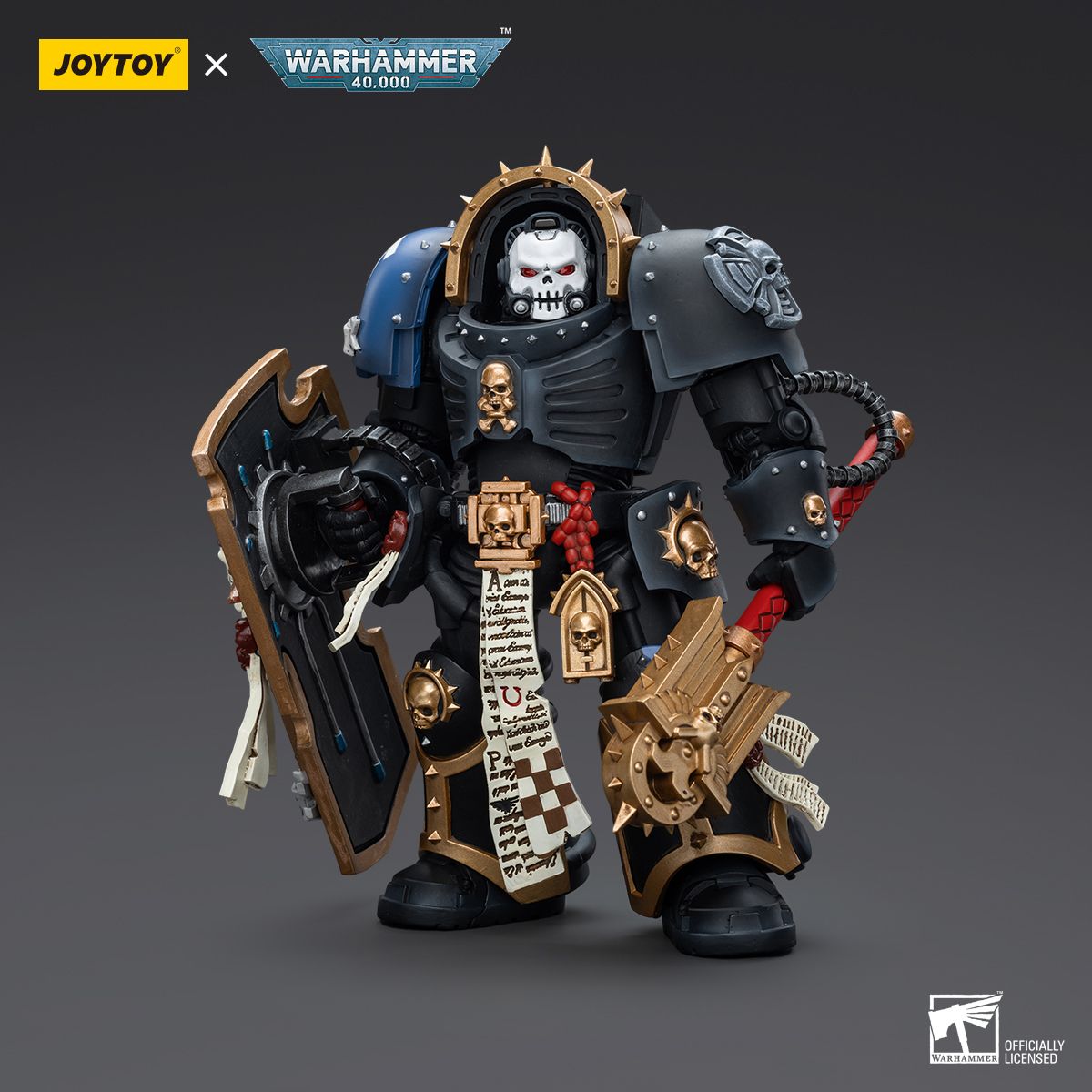 Warhammer Collectibles: 1/18 Scale Ultramarines Chaplain in Terminator Armour - Good Games