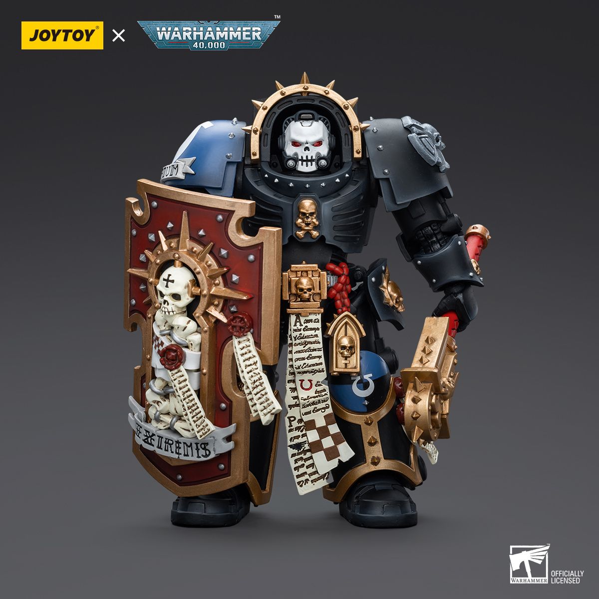 Warhammer Collectibles: 1/18 Scale Ultramarines Chaplain in Terminator Armour - Good Games