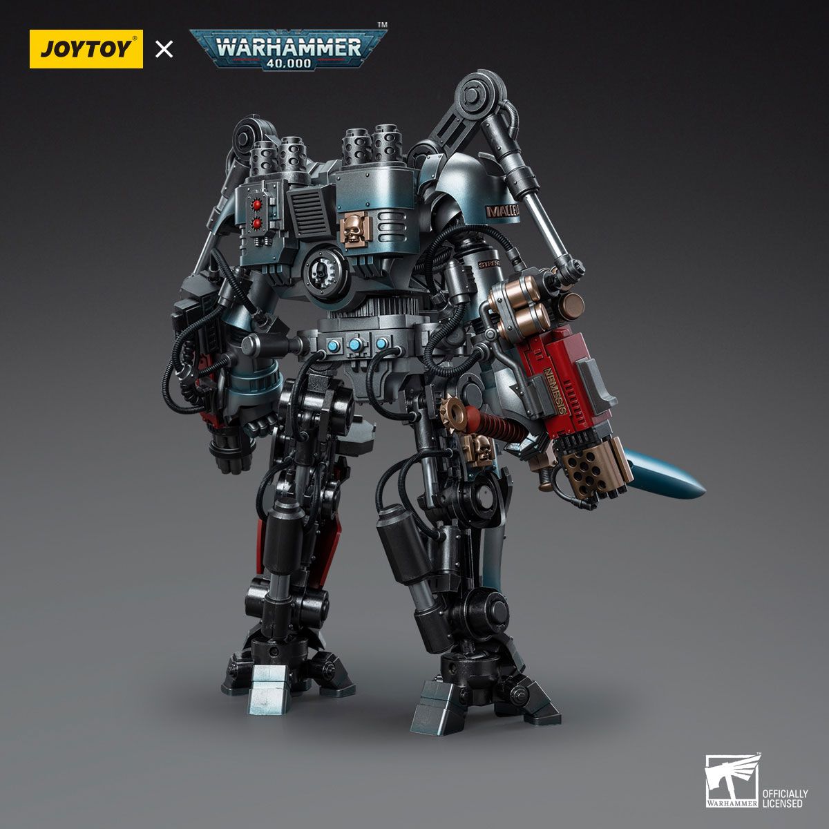 Warhammer Collectibles: 1/18 Scale Grey Knights Nemesis Dreadknight