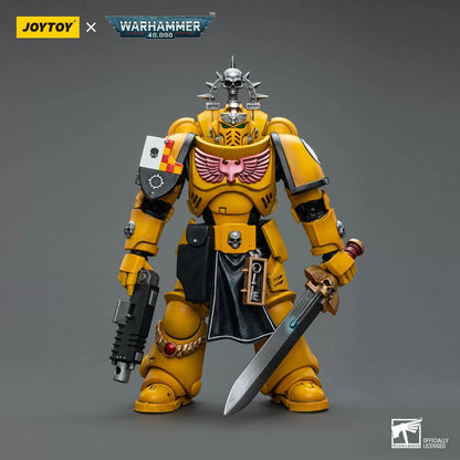 Warhammer Collectibles: 1/18 Scale Imperial Fists Lieutenant with Power Sword - Good Games