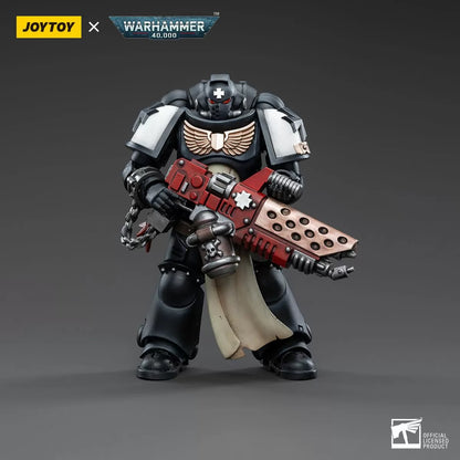 Warhammer Collectibles: 1/18 Scale Black Templars Primaris Initiate Brother Raemont - Good Games