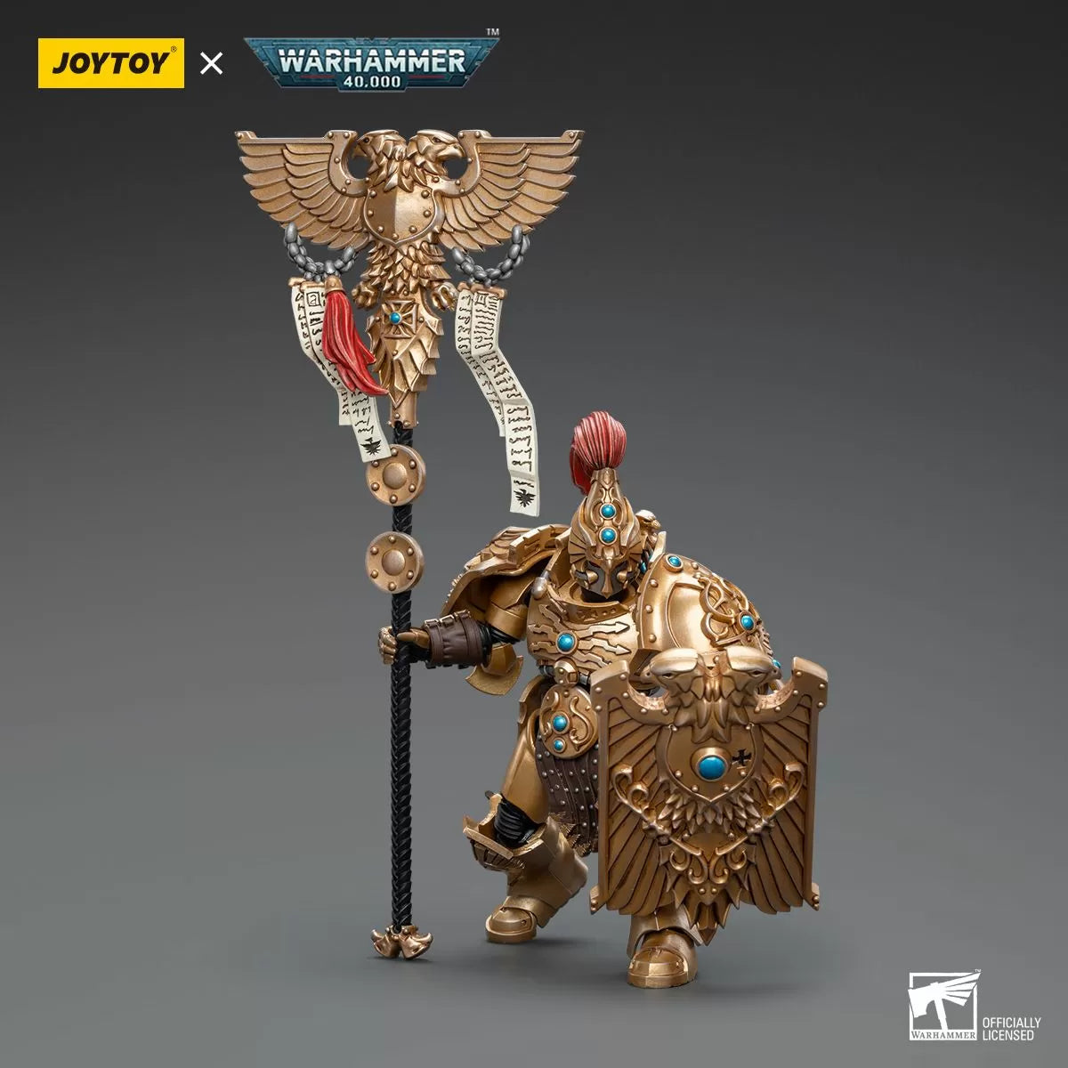 Warhammer Collectibles: 1/18 Scale Adeptus Custodes Vexilus Praetor