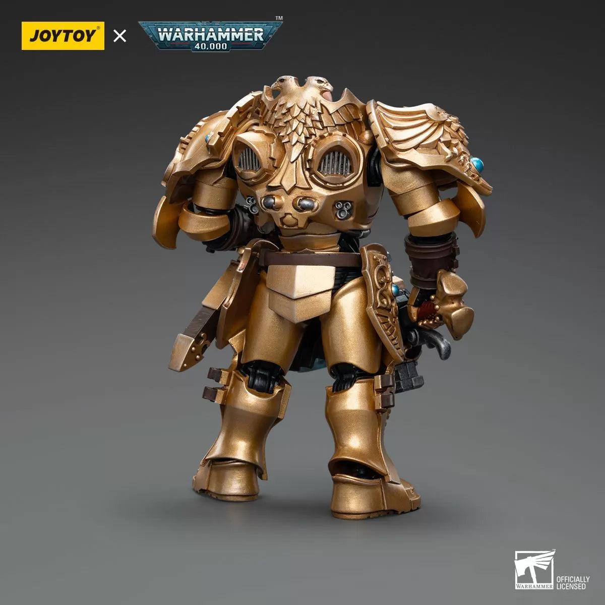 Warhammer Collectibles: 1/18 Scale Adeptus Custodes Custodian Guard With Sentinel Blade