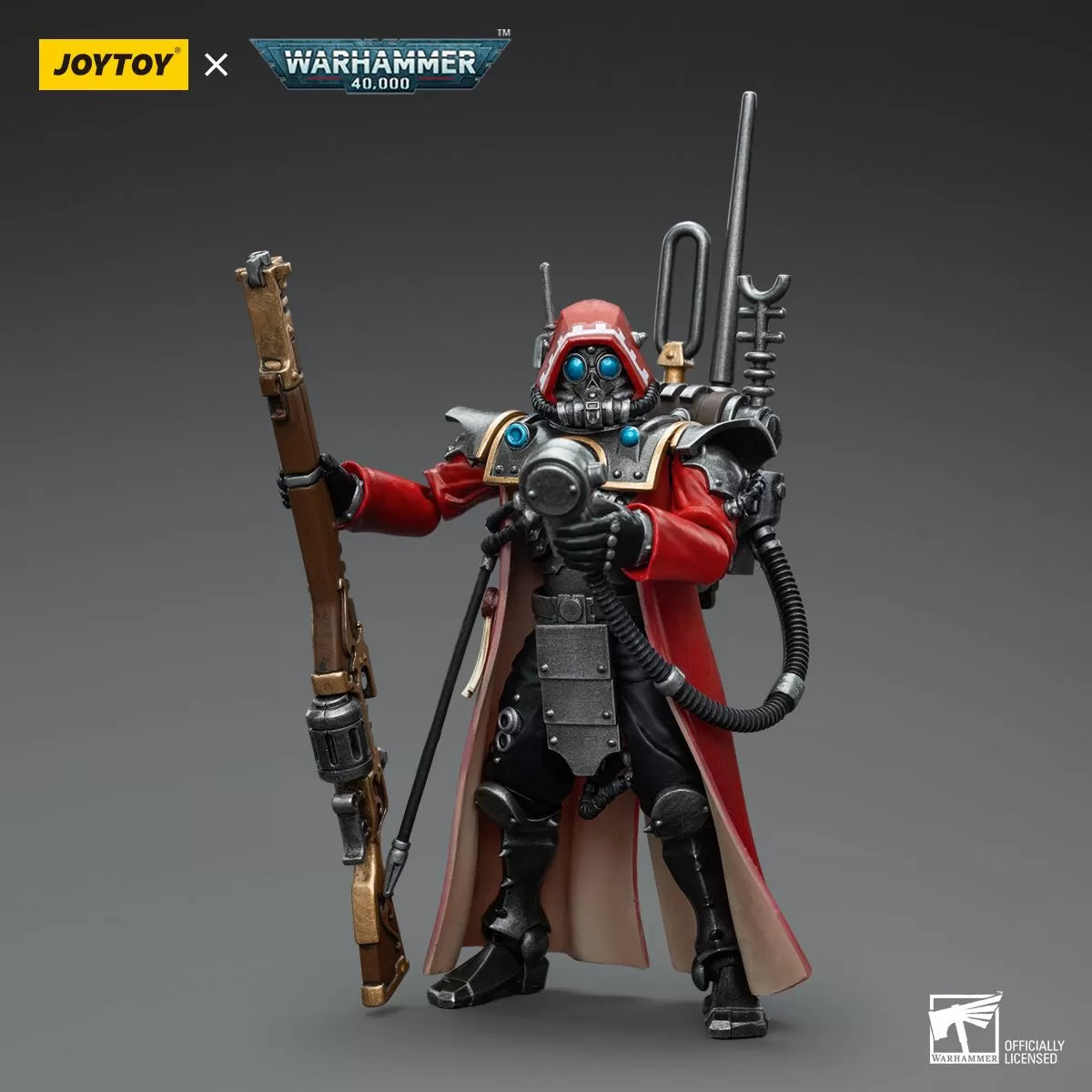Warhammer Collectibles: 1/18 Scale Adeptus Mechanicus Skitarii Ranger With Data-tether