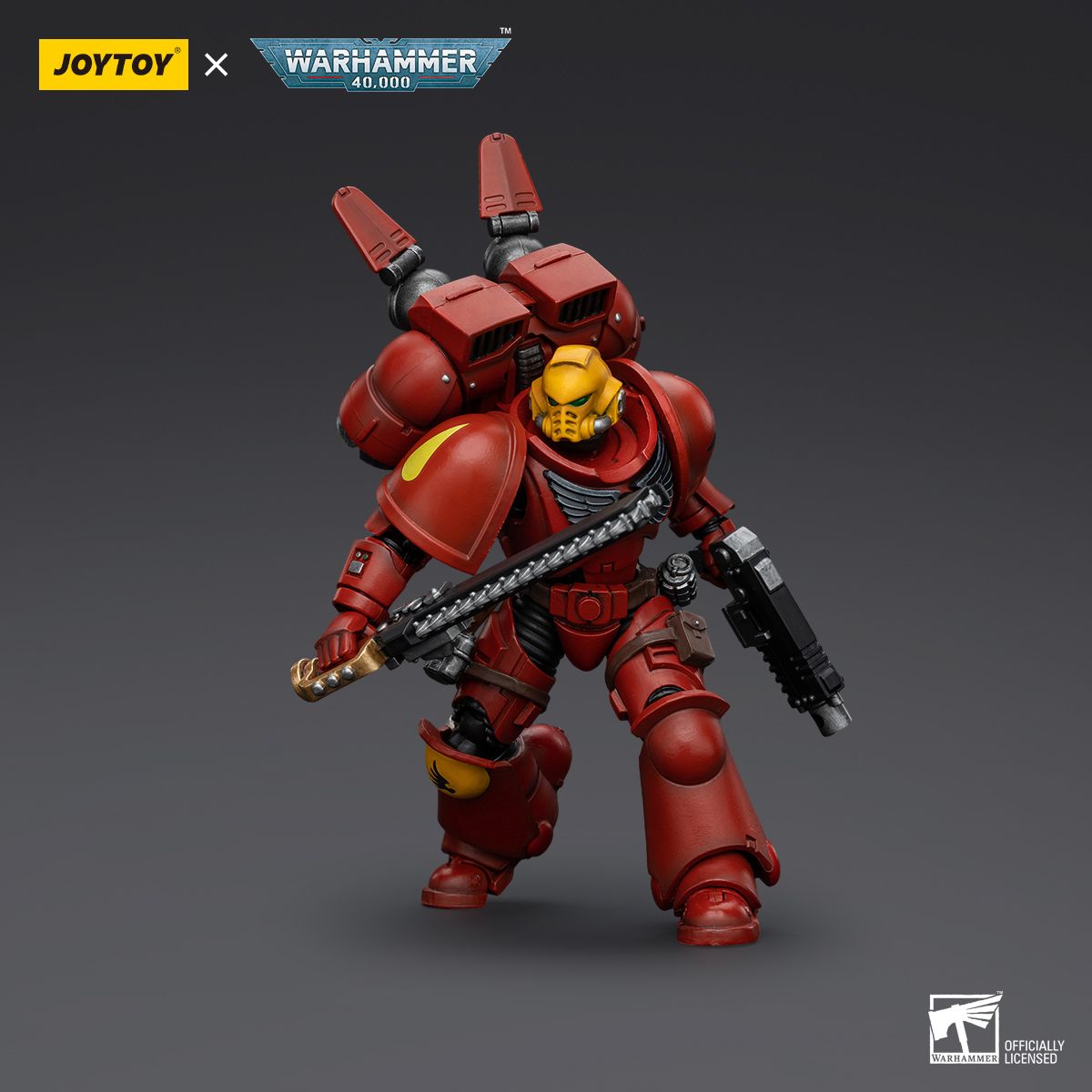 Warhammer Collectibles: 1/18 Scale Blood Angels Jump Pack Intercessors Intercessor 1