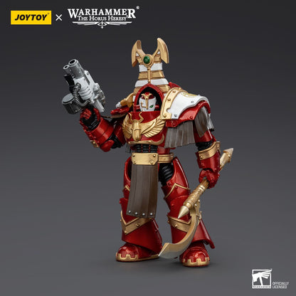 Warhammer Collectibles: 1/18 Scale Thousand Sons Sekhmet With Combi-Melta And Achea Force Weapon - Good Games