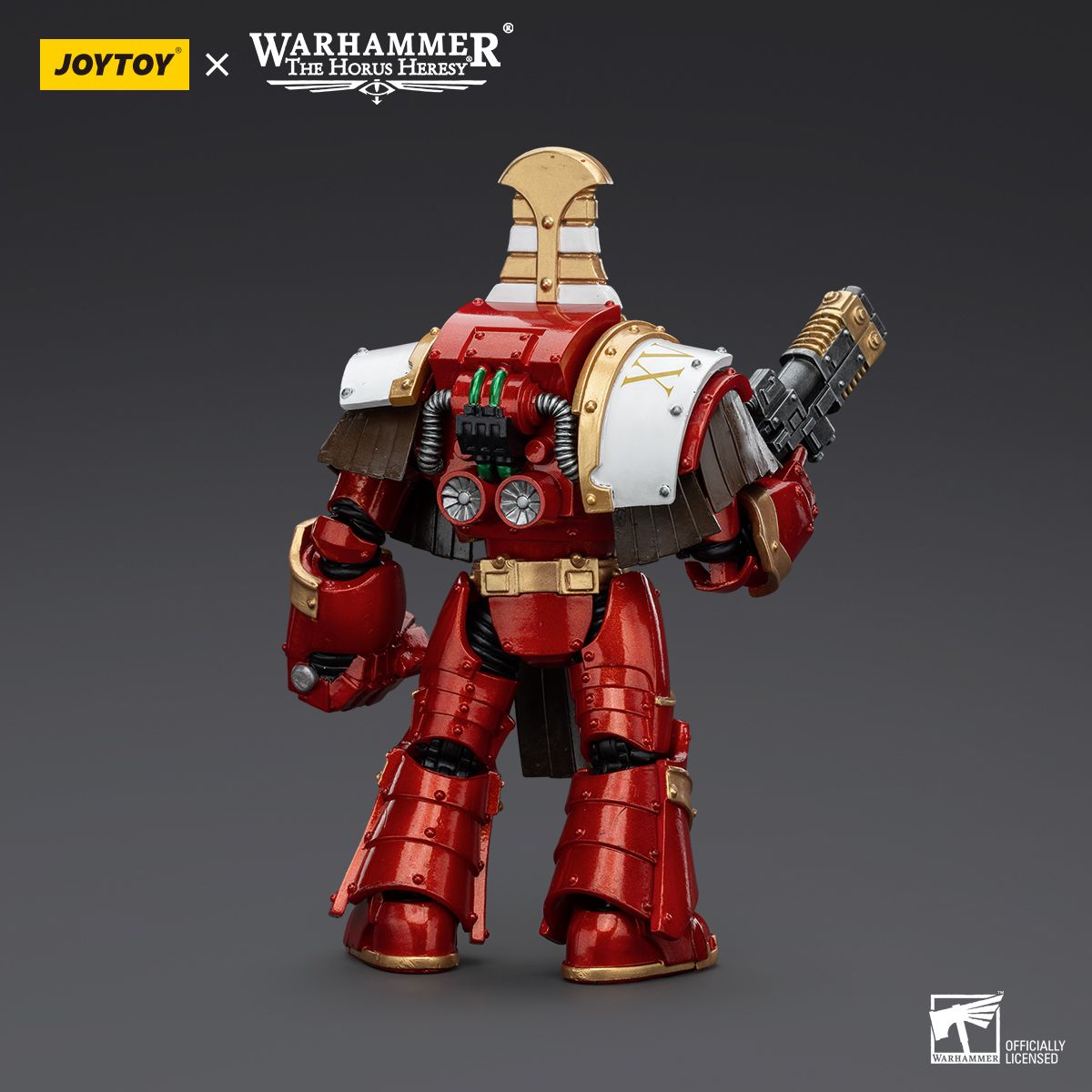 Warhammer Collectibles: 1/18 Scale Thousand Sons Sekhmet Volkite Charger And Power Fist