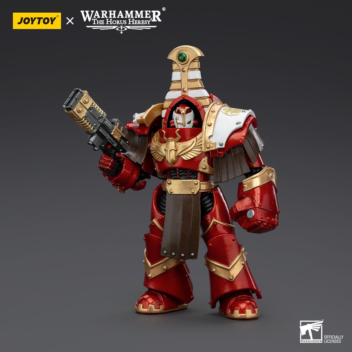 Warhammer Collectibles: 1/18 Scale Thousand Sons Sekhmet Volkite Charger And Power Fist