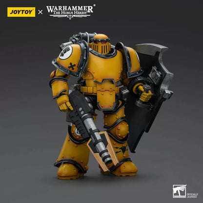 Warhammer Collectibles: 1/18 Scale Imperial Fists Legion MkIII Breacher Squad Breacher w Lascutter - Good Games
