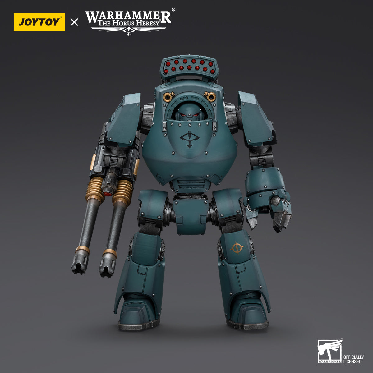 Warhammer Collectibles: 1/18 Scale Sons of Horus Contemptor Dreadnought with Gravis Autocannon - Good Games