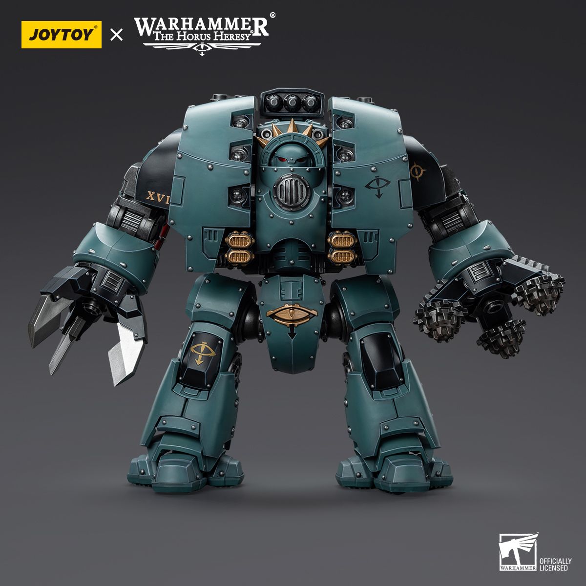 Warhammer Collectibles: 1/18 Scale Sons of Horus Leviathan Dreadnought with Siege Drills - Good Games