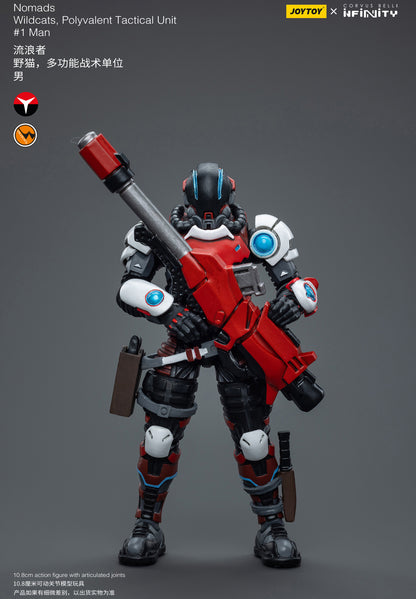 Infinity Collectibles: 1/18 Scale Nomads Wildcats, Polyvalent Tactical Unit #1Man - Good Games