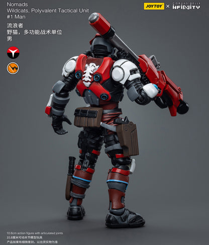 Infinity Collectibles: 1/18 Scale Nomads Wildcats, Polyvalent Tactical Unit #1Man - Good Games