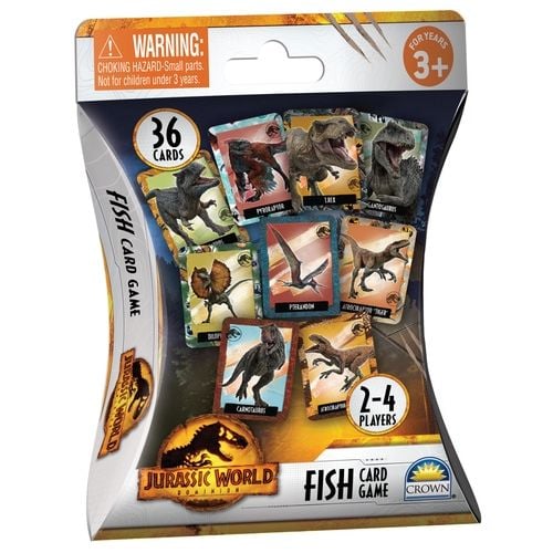 Fish Card Game - Jurassic World: Dominion