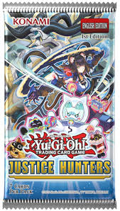 Yu-Gi-Oh Justice Hunters Booster Pack - Good Games