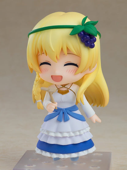 Nendoroid Iris holding sword and smiling confidently, alternate faceplate and pose