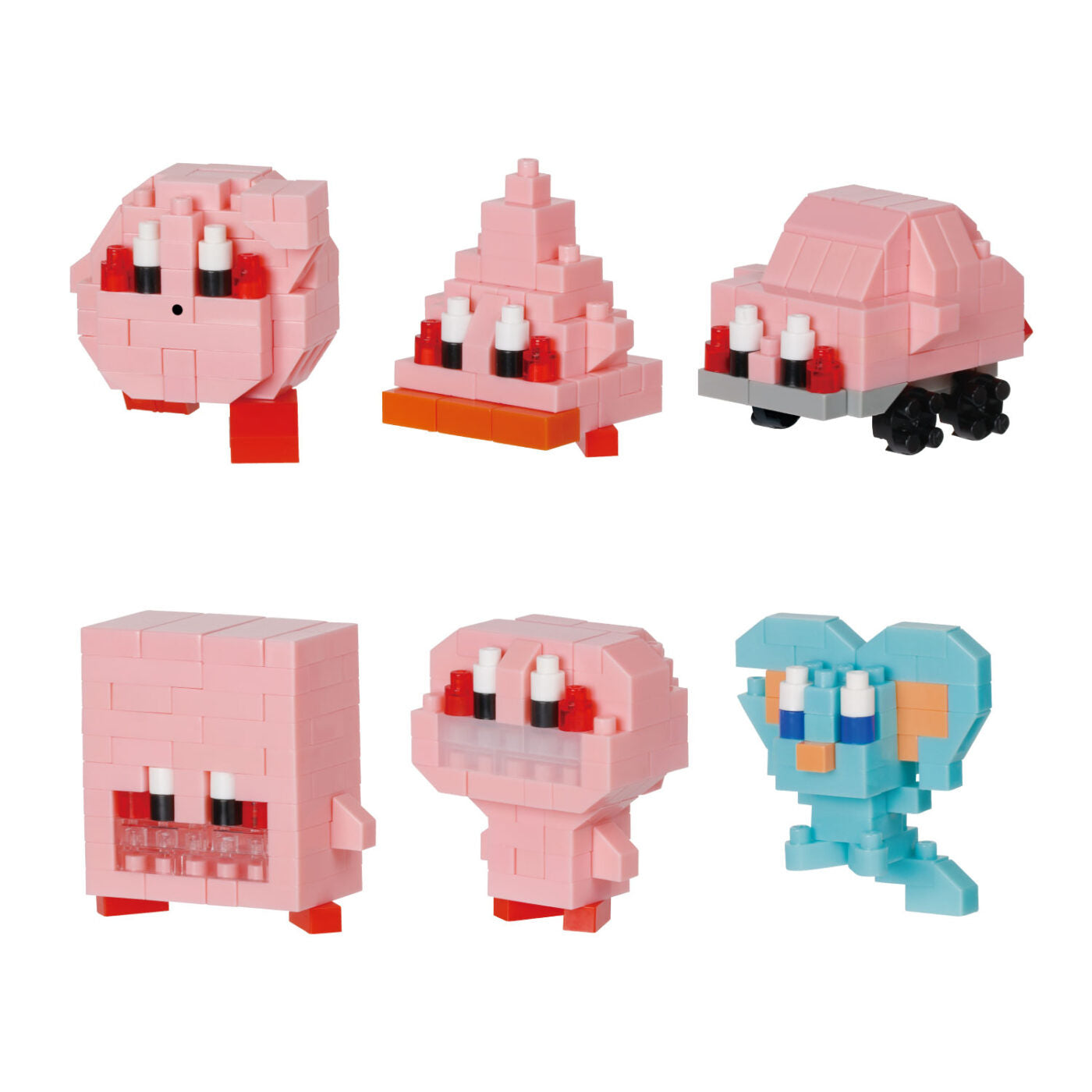 Nanoblocks - Mininano Kirby & Forgotten Land set of 8 - Good Games