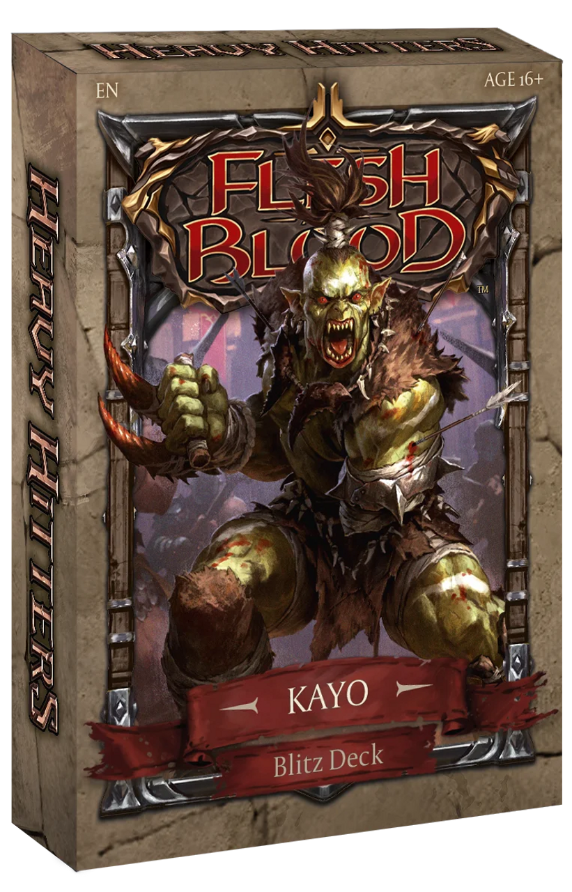 Flesh and Blood TCG - Heavy Hitters Blitz Deck - Good Games