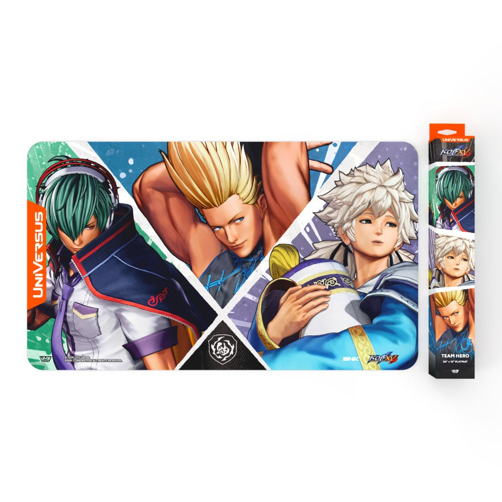 UniVersus: Playmat - The King of Fighters XV: Team Hero