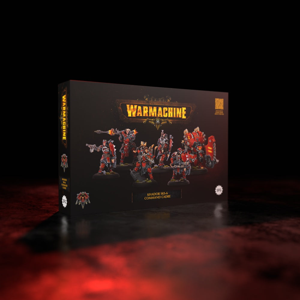Privateer Press Warmachine Khador SKS-6 Command Cadre (KDR221) - Good Games