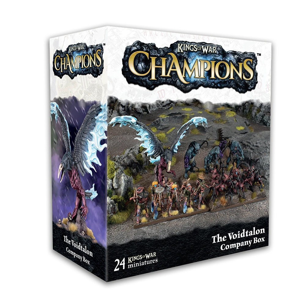 Mantic Games - Kings of War Champions: The Void Talon Company Box Miniatures (MGKWNS107) - Good Games