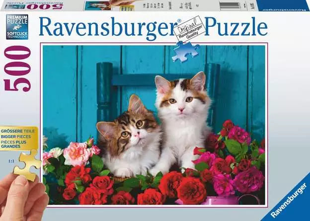 Ravensburger - Kittens 500 Piece Jigsaw - Good Games