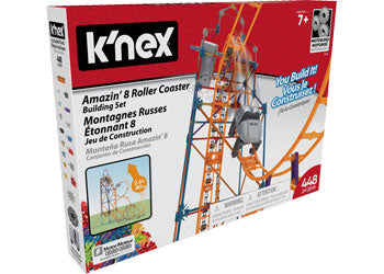 knex - Amazin 8 Roller Coaster 448 Pieces