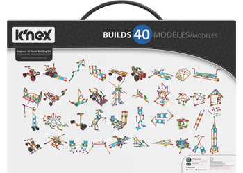 knex - Beginner Builds 141 pieces 40 builds