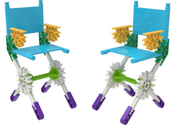 knex - Beginner Builds 141 pieces 40 builds