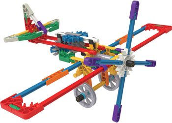 knex - Click & Construct Tub 522 Pieces 35 Builds