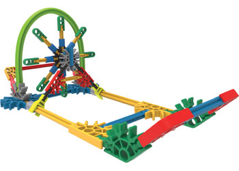 knex - Click & Construct Tub 522 Pieces 35 Builds