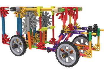knex - Creation Zone Tub 417 Pieces 50 Builds