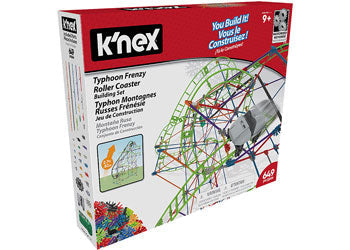 knex - Typhoon Frenzy Roller Coaster 649 Pieces