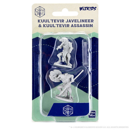 Critical Role Unpainted Miniatures: Kuul'tevir Javelineer & Assassin - Good Games
