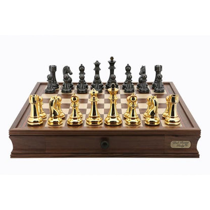 Dal Rossi Italy Gold & Silver Chess Set 20inch - Good Games