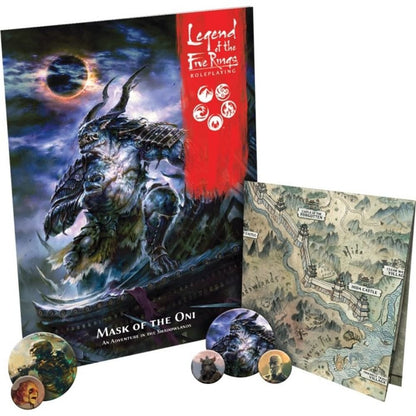 Fantasy Flight Games Legend of the Five Rings RPG Mask of the Oni Adventure - Good Games