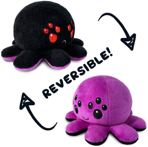 Reversible Plushie - Spider Black/Purple - Good Games