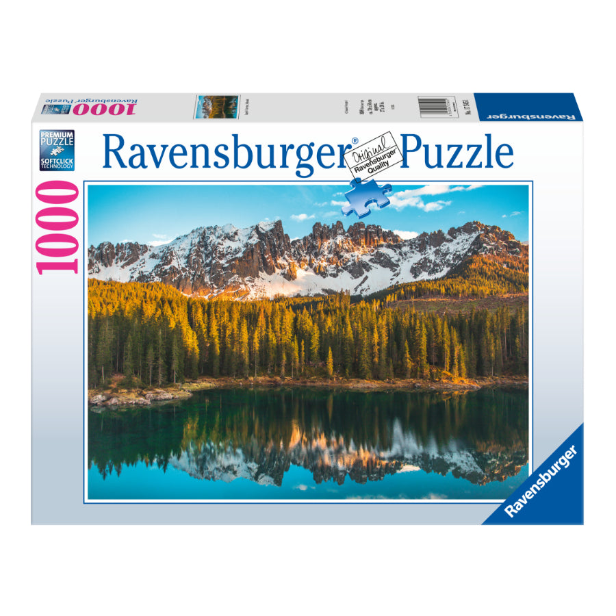 Ravensburger - Lake Carezza 1000 Piece Jigsaw - Good Games