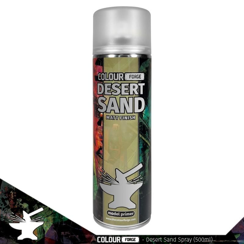 Colour Forge Spray Primer - Desert Sand - Good Games